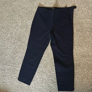 Navy ankle dress pants